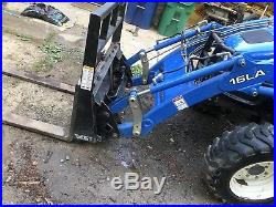 New Holland TC45D Deluxe Tractor, 45 HP, 4x4, Hydro, 500hrs, Loader And More