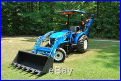 New Holland TC-33DA Tractor with loader and backhoe