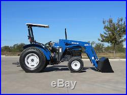 New Holland TN-55 Tractor Loader, 1000 Hours! 1-Owner, SEE VIDEO! Shipping avail
