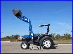 New Holland TN-55 Tractor Loader, 1000 Hours! 1-Owner, SEE VIDEO! Shipping avail