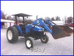 New Holland TN 75 Tractor with Loader-Low Hrs FREE 1000 MILE DELIVERY
