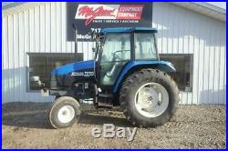 New Holland Ts100 Tractor 4736 Hrs 100 HP Diesel Cab Heat Air 3 Pt 540/1000 Pto