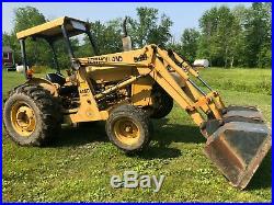 New holland ford 445D tractor loader, 1355 hours, new tires, hydraulic remote