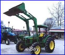 Nice! 2004 John Deere 5320 4x4 Tractor & Loader CAN SHIP @ $1.85 MIle