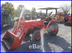 Nice 2008 Kubota L2800 4x4 Compact Tractor WithLoader Only 600hrs