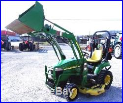 Nice! 2009 John Deere 2305 Compact Tractor/Loader/Mower CAN SHIP @ $1.85 MIle