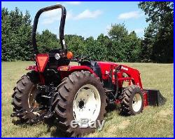 Nice 2016 Branson 40hp Turbo Diesel 4x4 Tractor With Quick Disconnect Loader