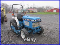 Nice Ford 1620 4x4 Hydro Compact Tractor With 60 Belly Mower