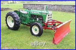 OLIVER 550 TRACTOR GAS POWER STEERING WITH PLOW CLEAN