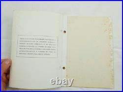 Old Manual Motor Cultivator L5 Cab Mechanical Industries Bergamo 1950ca