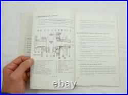 Old Manual Motor Cultivator L5 Cab Mechanical Industries Bergamo 1950ca