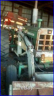 Oliver 1850 diesel tractor with front end loader