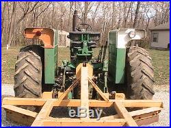 Oliver 1850 gas tractor with set back front axle (perfect to restore)