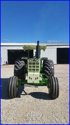 Oliver 2255 Tractor Restored with Caterpiller V8! Customized with big tires WOW