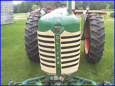Oliver super88 farm tractor factory 1957 RED WHEEL SPECIAL