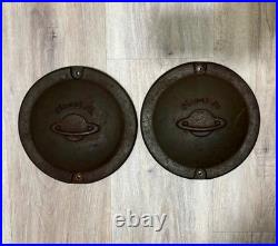 PLANET JR. TUFFY WHEEL WEIGHTS PAIRCast Iron VERY RARE 2pc