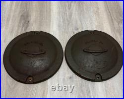 PLANET JR. TUFFY WHEEL WEIGHTS PAIRCast Iron VERY RARE 2pc