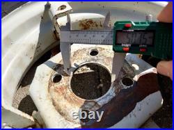 Pair Of Rims 10 Wheels Hoe Motor Cultivator Ferrari 71 And See Description Pair Of Rims 10 Wheels Hoe Motor Cultivator Ferrari 71 And See Description