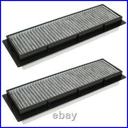 RE198488 2 Activated Carbon Cabin Filters SJ14288 For J Deere Tractors & R4023