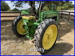 Rare Barn Find 1948 John Deere Model A Tractor Serial# 59467 Classic Runs Great