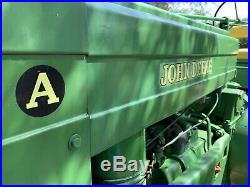 Rare Barn Find 1948 John Deere Model A Tractor Serial# 59467 Classic Runs Great