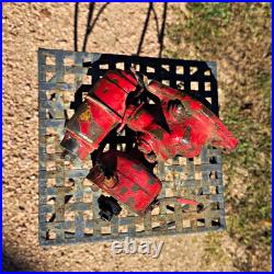 Red Metal ford 9n flat belt pto pulley drive assembly Red Metal ford 9n flat belt pto pulley drive assembly