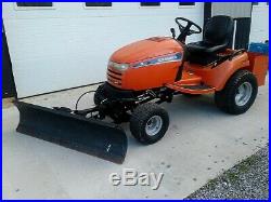 SIMPLICITY LEGACY XL SUB-COMPACT TRACTOR With MOWER & SNOW BLADE / PLOW. 4X4