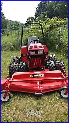 STEINER TRACTOR 430 DIESEL WITH 60 DECK STEINER TRACTOR 430 DIESEL WITH 60 DECK