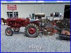 SUPER A FARMALL TRACTOR With ONE HITCH PLOW