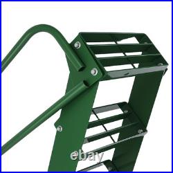 Stair Step with Left Handrail for John Deere 4030-4955 Tractors Steel Green