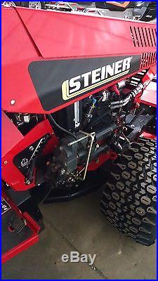 Steiner 440 4x4 4-Wheel Drive Articulating Tractor with 60 Mower Deck Ventrac