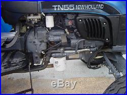 TN55 NEW HOLLAND TRACTOR 50HP 998 HOURS SOUTHERN GOVERNMENT OWNED DIESEL PTO