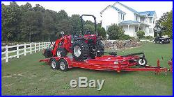 TYM 354 or 394 HST with Loader, Cutter, Blade, and 20 foot Trailer