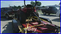 TYM 4x4 Hydrostatic Drive Tractor, Loader, Cutter, Blade and Trailer