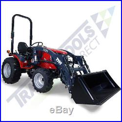 TYM T254 Tractor, front loader+industrial tires, Yanmar engine