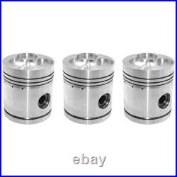 Three 4.40 Standard Pistons K261707 For David Brown Tractors 770 990