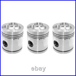 Three 4.40 Standard Pistons K261707 For David Brown Tractors 770 990