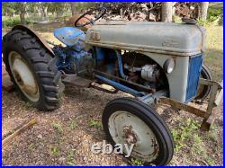 Tractor Ford 8N 25 hp-Gas-3 Point Hitch-PTO-12 Volt with Mower & 6' Blade