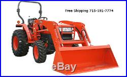 Tractor loader to fit Kubota L3301 L3901 L3200 L3800 L2800 L3400 Quick Attach