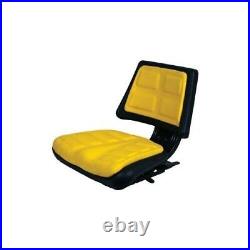 Trapezoid Back Universal Seat with Slide Tracts and Mounting Brackets