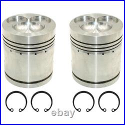Two 4.40 Standard Pistons K261707 For David Brown Tractors 770 990