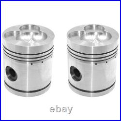 Two 4.40 Standard Pistons K261707 For David Brown Tractors 770 990