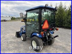 UNUSED 2023 NEW HOLLAND WORKMASTER 25S- ENCLOSED CAB With HEAT- LOADER- ONLY 9HRS