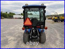 UNUSED 2023 NEW HOLLAND WORKMASTER 25S- ENCLOSED CAB With HEAT- LOADER- ONLY 9HRS