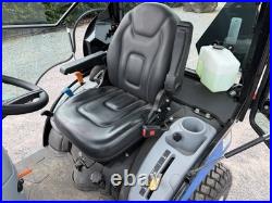 UNUSED 2023 NEW HOLLAND WORKMASTER 25S- ENCLOSED CAB With HEAT- LOADER- ONLY 9HRS