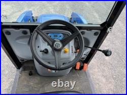 UNUSED 2023 NEW HOLLAND WORKMASTER 25S- ENCLOSED CAB With HEAT- LOADER- ONLY 9HRS