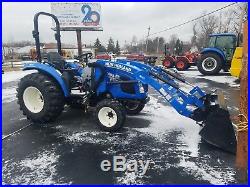 USED New Holland Boomer 33 Tractor with Loader, 33HP, 4WD, Hydro