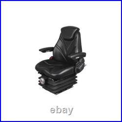 Universal F20 Tractor Seat 330Lb Wt Lmt. Fits Many Models Armrests Suspension