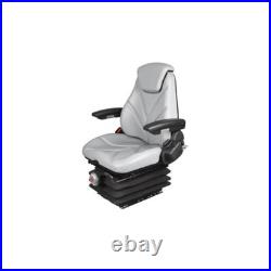 Universal F20 Tractor Seat 330Lb Wt Lmt. Fits Many Models Armrests Suspension