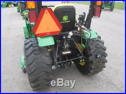 Used John Deere 2032R Compact Tractor with Loader and 62 Mower Deck